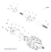 Drive Train, Jackshaft & Driveshaft