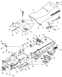 Tunnel & Seat Lite Gt & European Lite Gt E973133