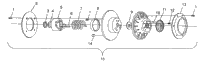 Driven Clutch Widetrak Lx & European Widetrak Lx E972065