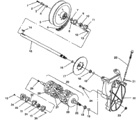 Drive Train Assembly Xlt , Xlt Sp E940667 & Xlt Sks E940567