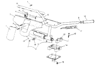 Steering Handlebar Assembly 500 Efi 0952774, Efi Sks , Efi Sks