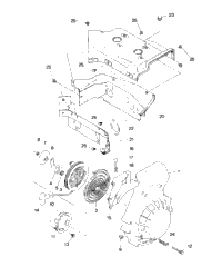 Blower Housing And Recoil Starter Supertrak