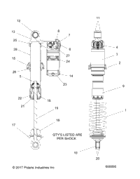 Suspension, Shock, Ifs S20fje8/Fjp8 All Options (600695C)