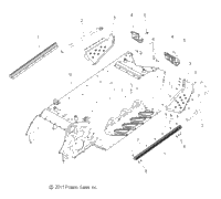 Chassis, Tunnel & Rear Asm. S14bs8gsl/Gel