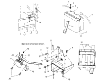 Battery Box Trail Deluxe 0952262 & European Trail Deluxe E952262