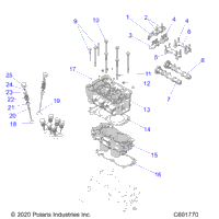 Engine, Cylinder/Cylinder Head Asm