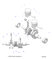 Engine, Piston & Crankshaft
