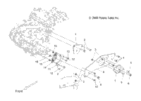 Engine, Mounting, Lh