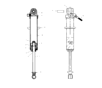 Fox Shock Rear Track And Reservoir