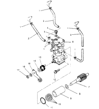 Oil Pump Assembly 600 Xcr