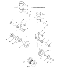 Piston & Crankshaft /Be