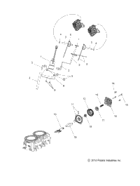 Engine, Exhaust Valves & Solenoid