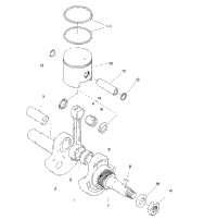 Piston And Crankshaft Star