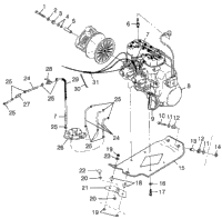 Engine Mounting 500 Rmk 0982964 & European 500 Rmk