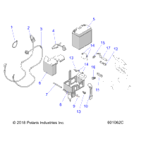 Electrical, Battery/Box & Cables S21ddhdrs E.S. Option