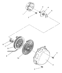 Recoil Starter Assembly Starlite/0933427