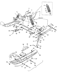 Front Suspension & Ski Trail Rmk
