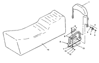 Backrest Assembly 500 Efi Sks