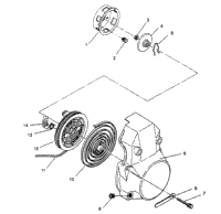 Recoil Starter Widetrak Lx & European Widetrak Lx E962064