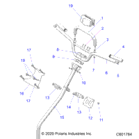 Steering, Handlebar, Steering Post
