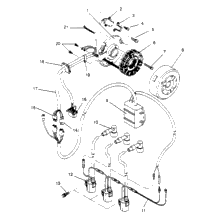 Magneto Assembly 600 Xcr