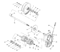 Drive Train Assembly Xlt/,Xlt Sp/0930667 & Xlt Sks/0930567