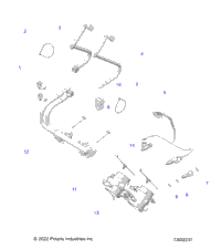 Fuel System, Rail, Lines & Throttle Body