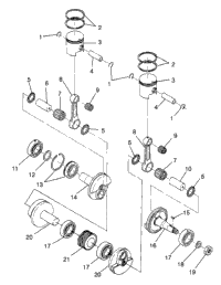 Piston & Crankshaft 0983365