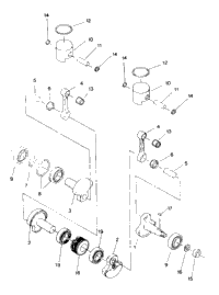 Piston And Crankshaft Indy Lite Gt