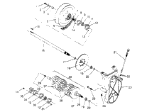Drive Train Assembly Storm 0950782, Storm Sks 0950582, Euro Storm E950782,