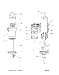 Suspension, Shock, Front Track