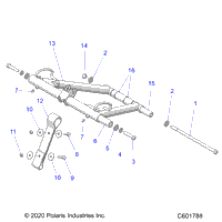 Suspension, Torque Arm, Front