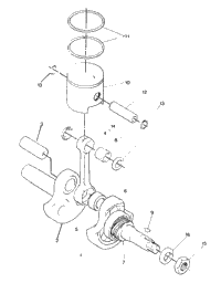 Piston And Crankshaft Star Lite #2