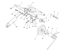Rear Torque Arm Assembly 440 / 0930760 & 440 Sks / 0930560
