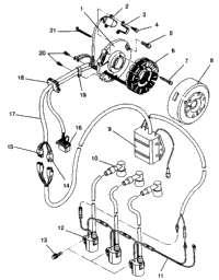 Magneto Assembly 600 Xcr
