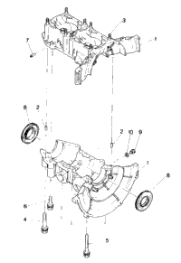 Crankcase Sprint & Sprint E/S