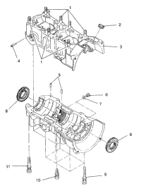 Crankcase Assembly Classic / & Classic Touring / 0930865