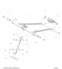 Suspension, Torque Arm, Front