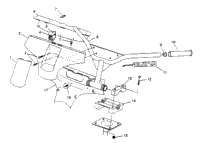 Steering Handlebar 500 0972764, European 500 E972764, 500 Sks ,