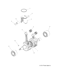 Engine, Piston & Crankshaft