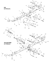 Rail Mounting 500 0972764, European 500 E972764, 500 Sks 0972 (4938393839C002)