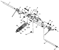 Rear Torque Arm Widetrak Lx & European Widetrak Lx E972065