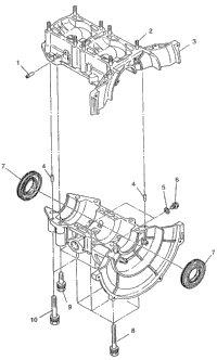 Crankcase Lite & Lite Deluxe 0973431