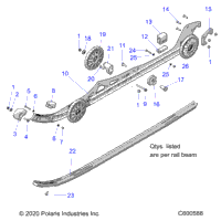 Suspension, Rail Mounting S21fjb/Fje/Fjp All Options