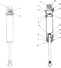 Fox Shock Gas, Rear