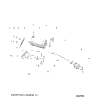 Engine, Starter Motor E.S. Option