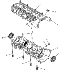 Crankcase Assembly Xlt , Xlt Sp E940667 & Xlt Sks E940567