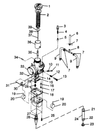 Carburetor Ultra & European Ultra E976778