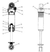 Fox Shock Gas, Middle E971776