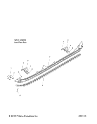 Suspension, Rail Asm
